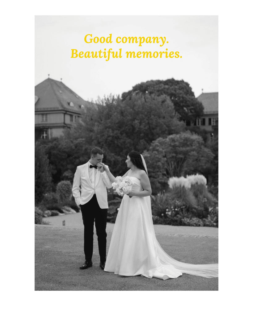 Good company. Beautiful memories Hochzeitsfotograf Bonn & europaweit